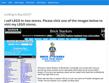 Tablet Screenshot of brickstackers.com